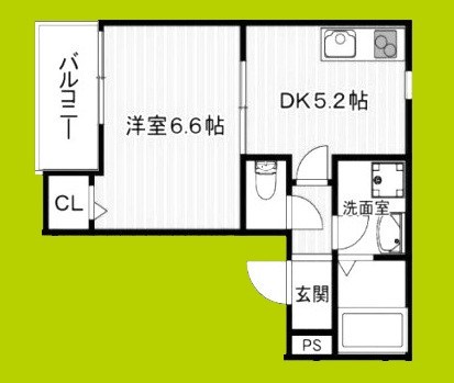 （仮称）La-Crea甲子園九番町 間取り
