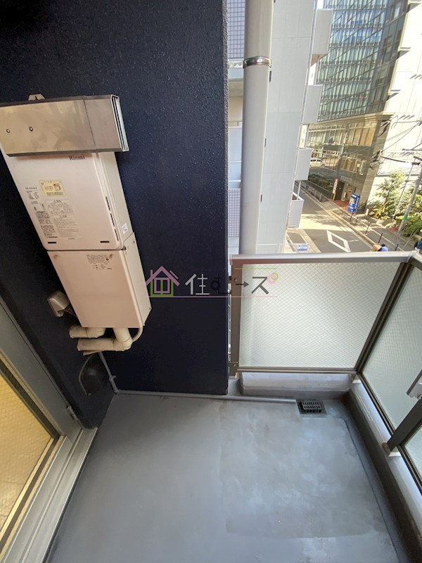 グランパシフィック天満橋 ベランダ