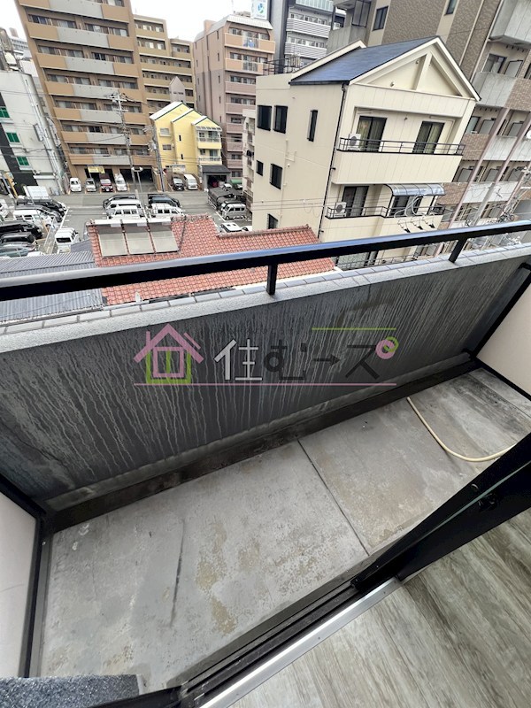 クオーレ十三東 ベランダ