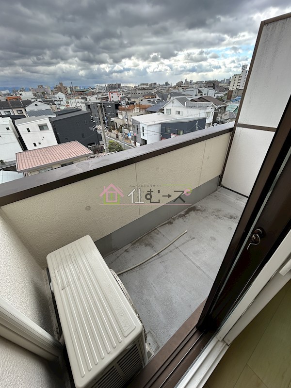 ガーデンコート平野南 ベランダ