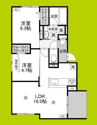 D-residence南茨木 間取り