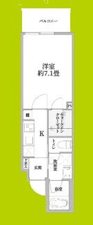 ウェルスクエア池田住吉 間取り図