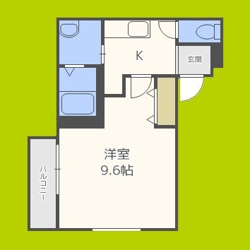 フジパレス平野南Ⅱ番館 間取り