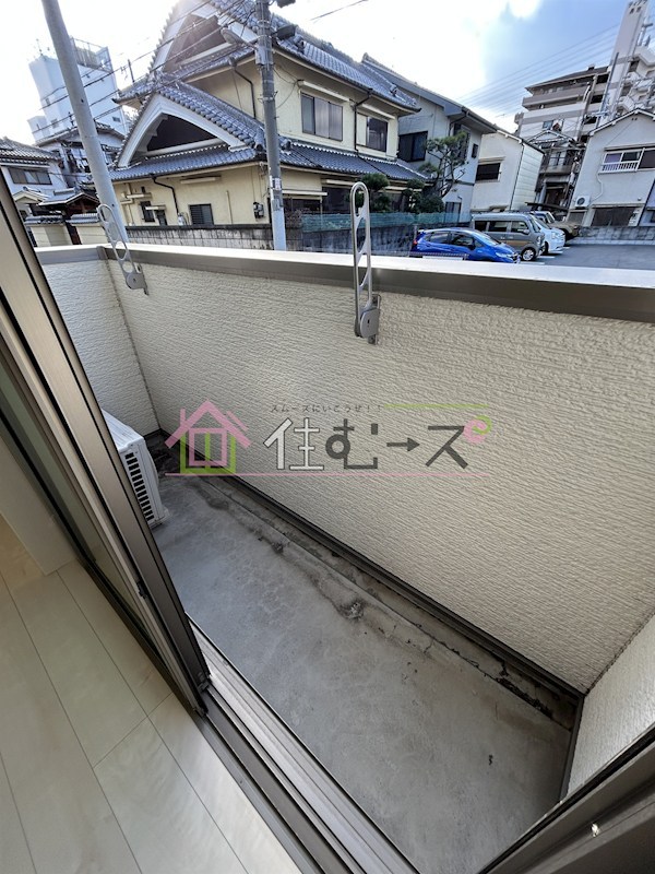 フジパレス平野南Ⅱ番館 ベランダ