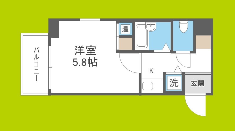 CityLifeディナスティ新大阪 間取り