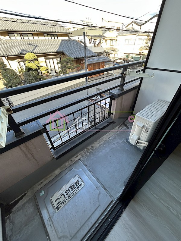 リベロ長吉 ベランダ