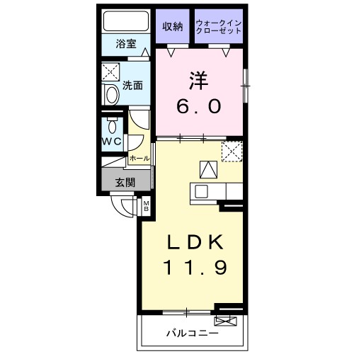 コンフォート　しき 間取り