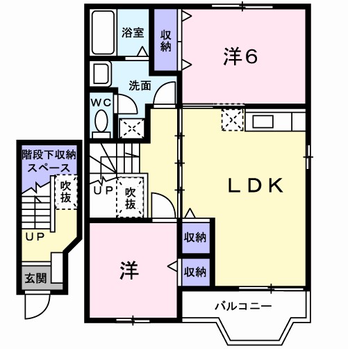 ヒルサイドテラス 間取り