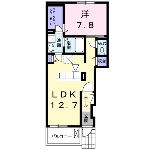 アルカン　シェル　Ⅱ 間取り