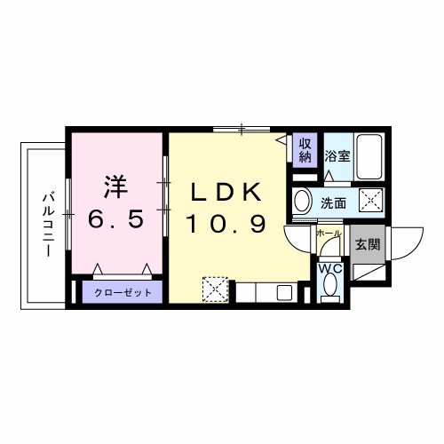 千石東町アパート 間取り図