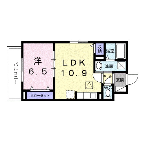 千石東町アパート 間取り図