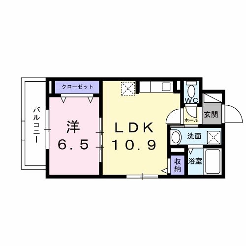千石東町アパート 間取り図