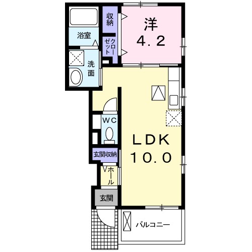 ガーデンフロント　槻 間取り