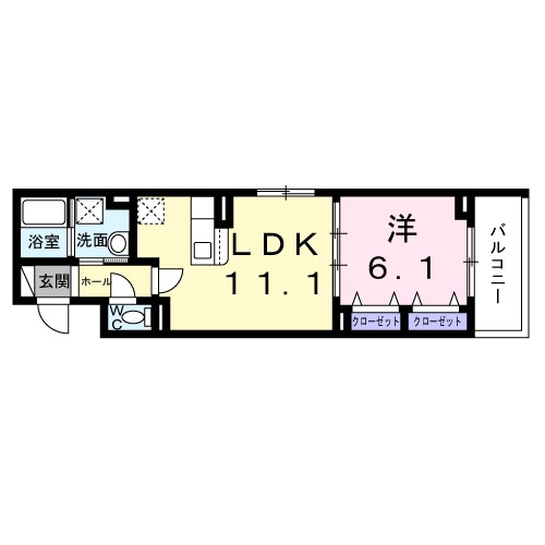 ハイダウェイホーム茨木 間取り図