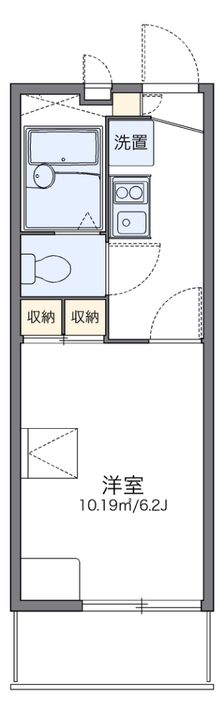 レオパレスドマーニ 間取り