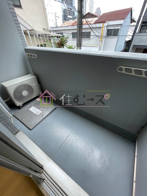 ファインコート新梅田 ベランダ