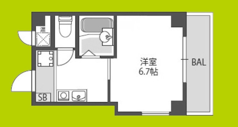 サンガ梅田 間取り