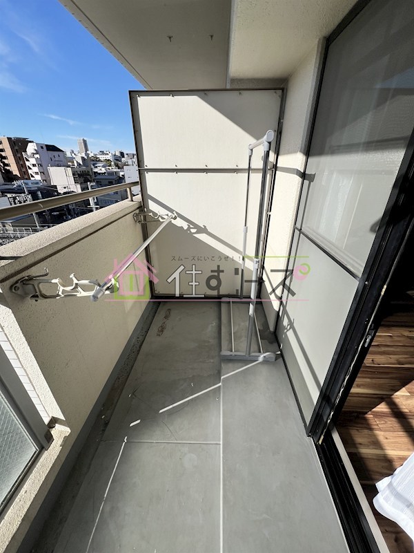 グランドムール玉造 ベランダ