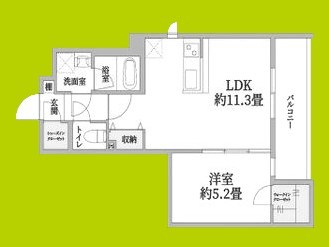 ウェルスクエア山坂 間取り図