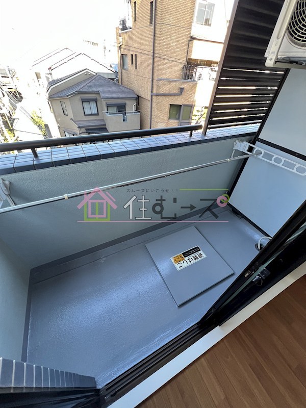 味原青山ビル ベランダ