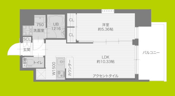 プレジオ城東 間取り図