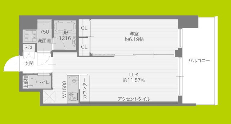 プレジオ城東 間取り図