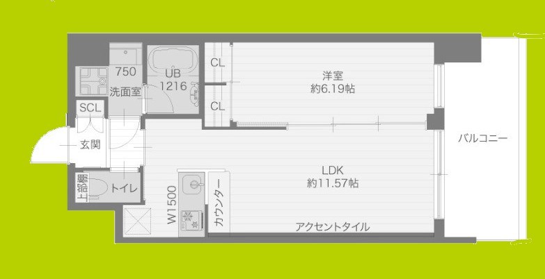 プレジオ城東 間取り図