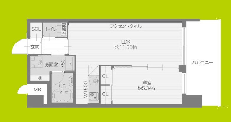 プレジオ城東 間取り図