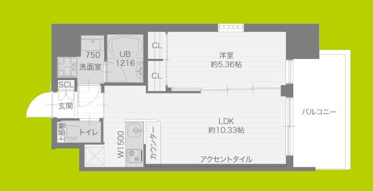 プレジオ城東 間取り図