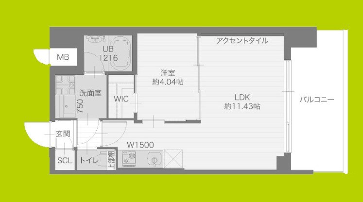 プレジオ城東 間取り図