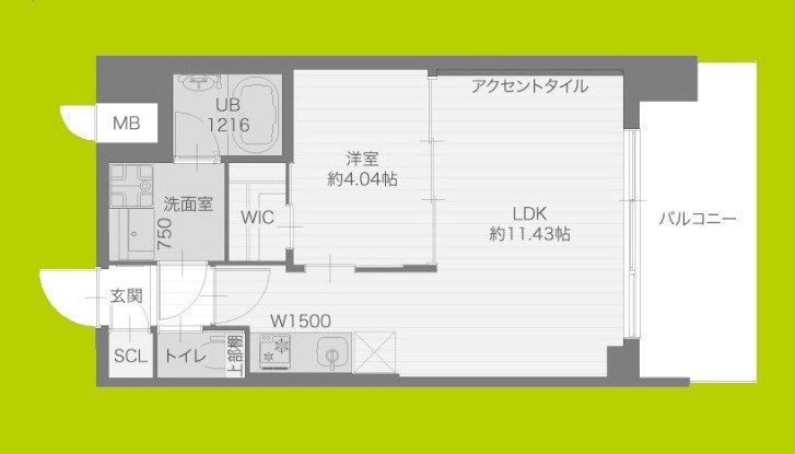プレジオ城東 間取り図