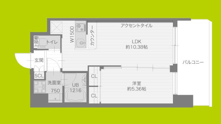 プレジオ城東 間取り図