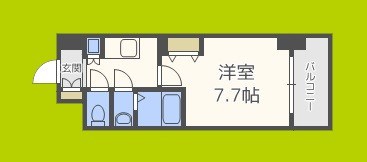 レジュールアッシュ天王寺 間取り