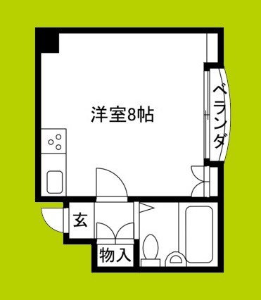 コスモレジデンス蒲生 間取り