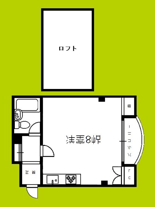 コスモレジデンス蒲生 間取り