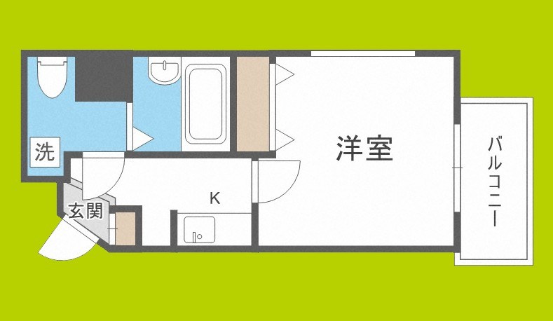 シャルム文の里  間取り