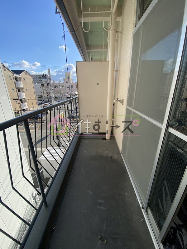 グリーンハイツ竜田 ベランダ