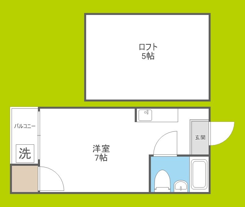 野江ハイツ 間取り
