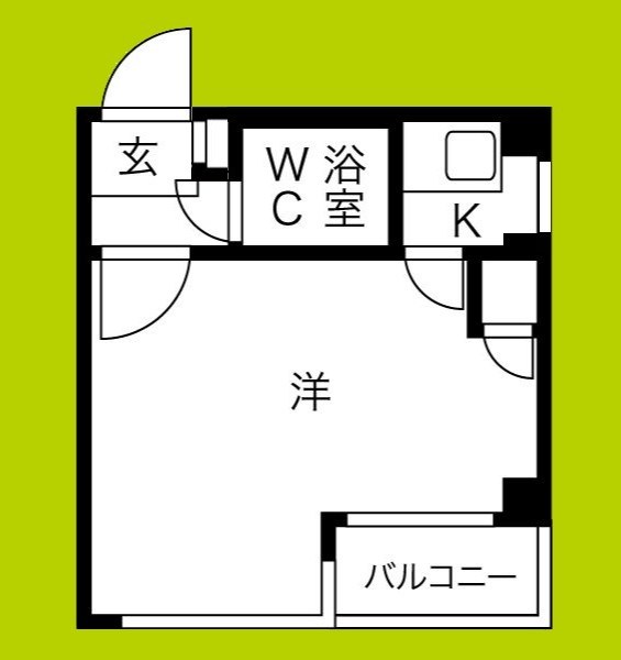 アパートメント新深江 間取り