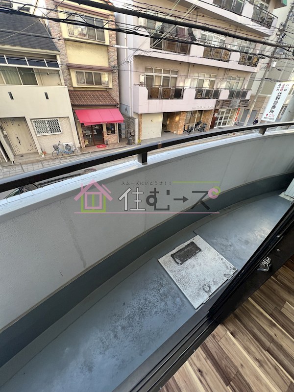 ジョイテル西田辺Ⅰ ベランダ