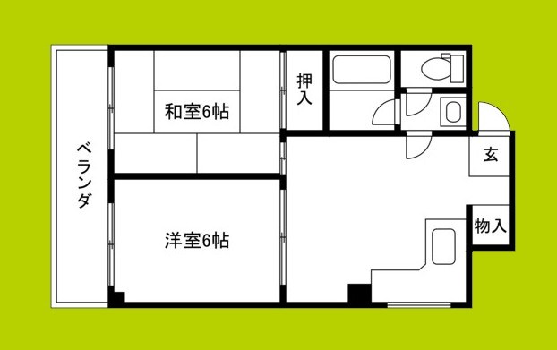 アミティ北畠 間取り