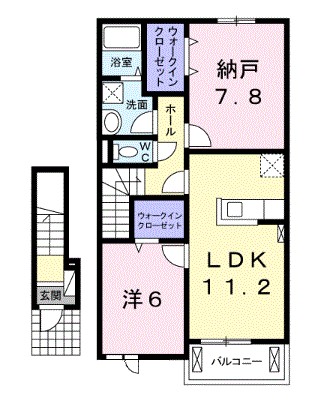 メゾン・ド・フルール 間取り