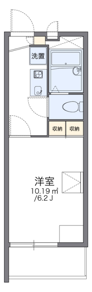 レオパレス青葉丘 間取り