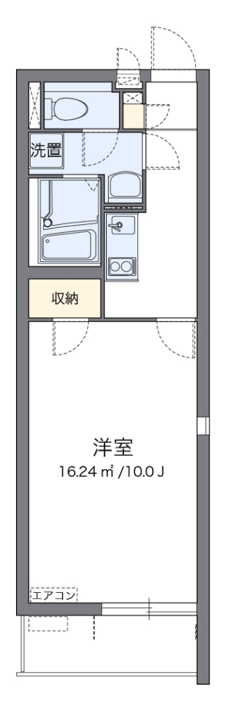 クレイノヒローム豊中南 間取り