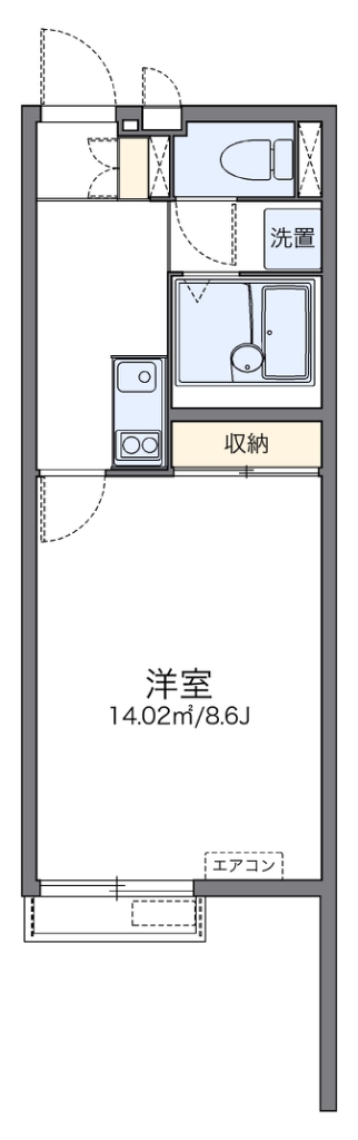 レオネクストセリバテール仁川Ⅱ 間取り