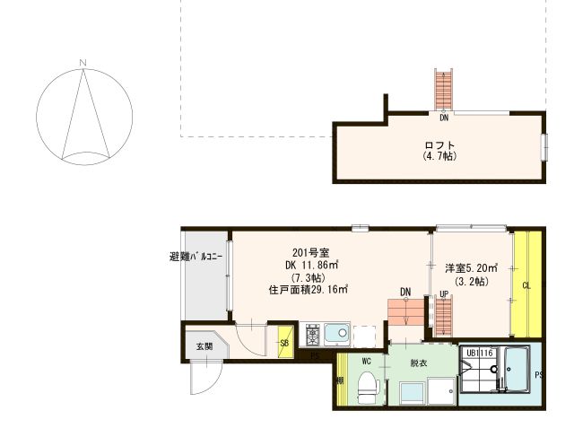 アーバンレジデンス北田辺 間取り