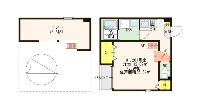 ルクレア 間取り