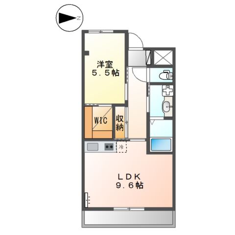 Lager　Dear（ラガー・ディア） 間取り