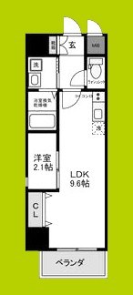 ONLYONE布施 間取り図