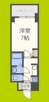 S-RESIDENCE都島 間取り